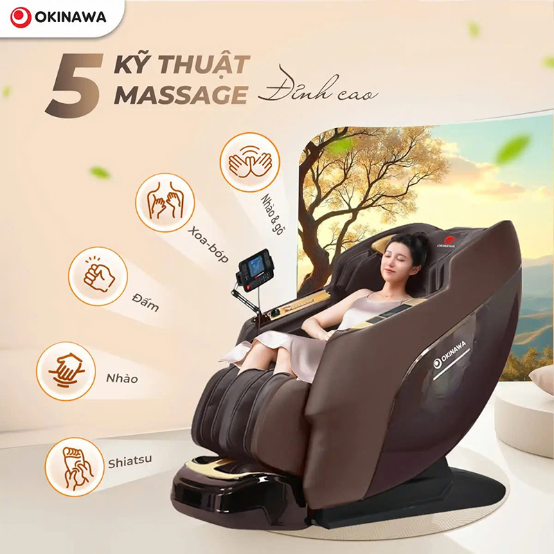 Ghế massage Okinawa Mellow