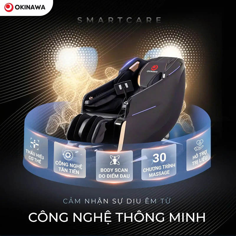 Ghế massage Okinawa SmartCare