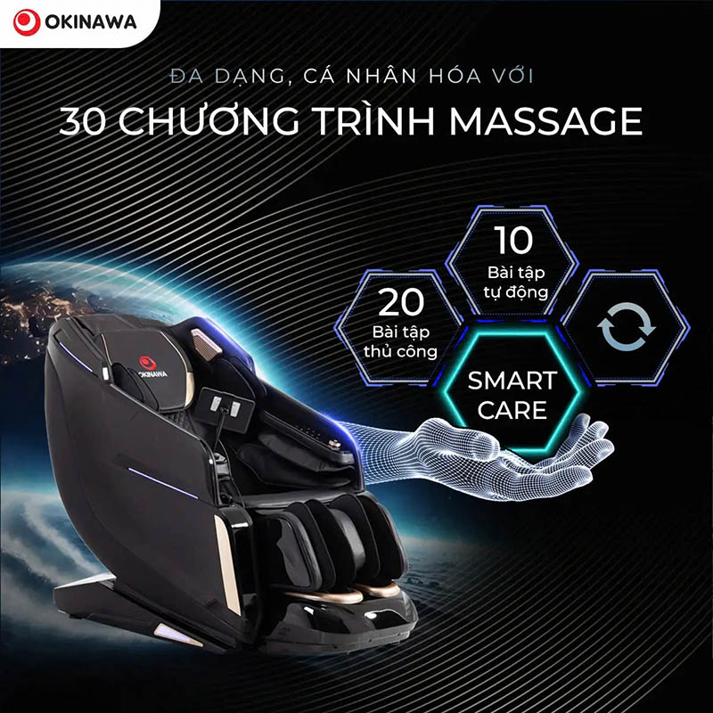Ghế massage Okinawa SmartCare