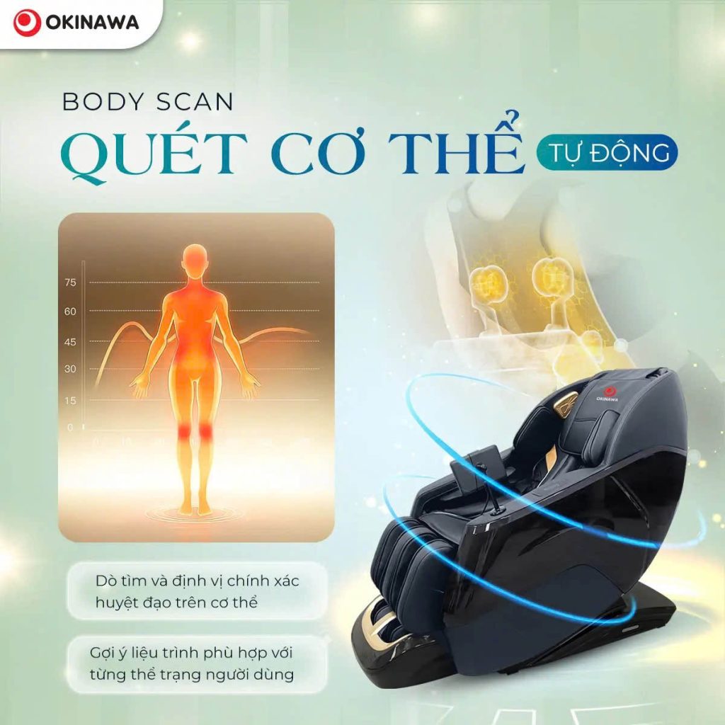 Ghế massage Okinawa Soothing Ghế massage Okinawa Soothing
