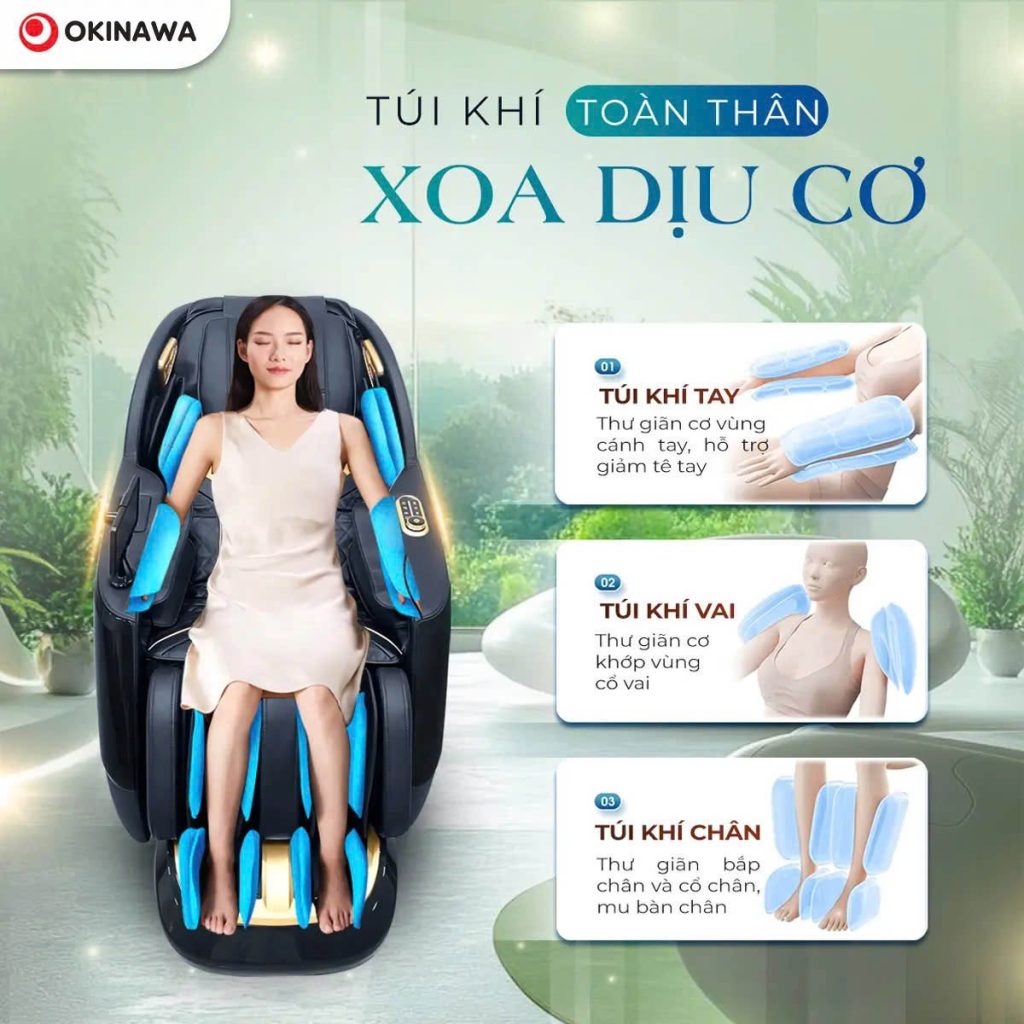 Ghế massage Okinawa Soothing Ghế massage Okinawa Soothing