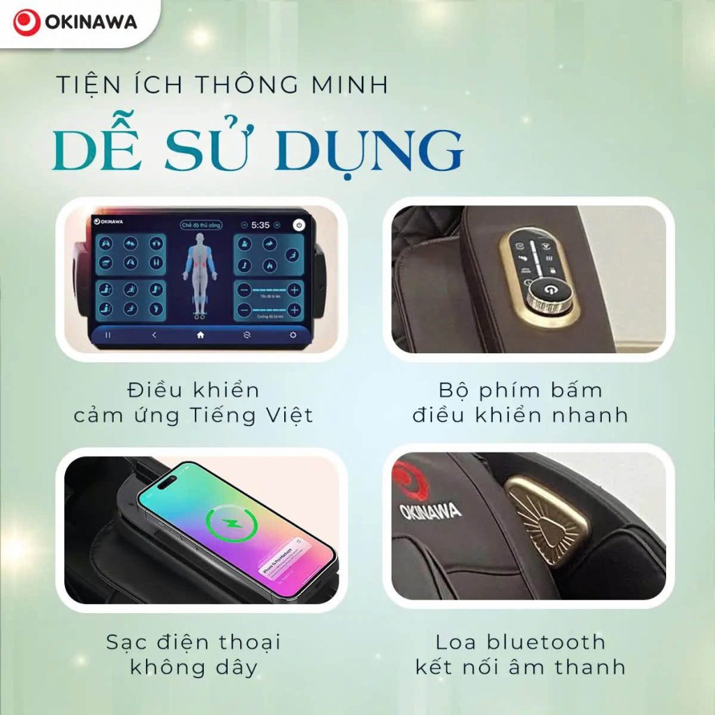 Ghế massage Okinawa Soothing Ghế massage Okinawa Soothing
