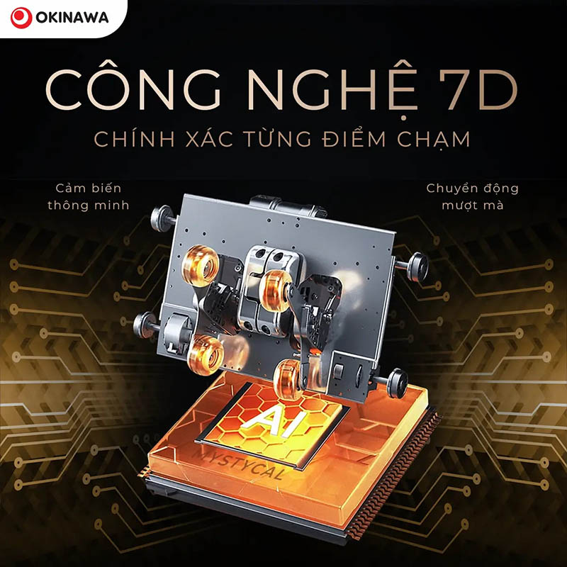 Ghế massage Okinawa Mystical