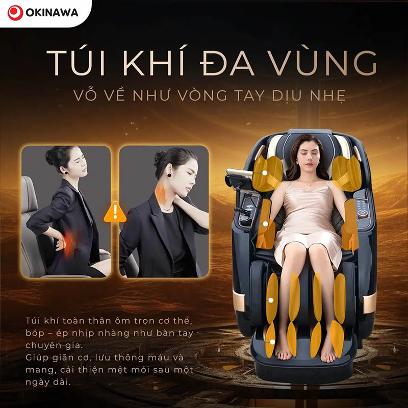 Ghế massage Okinawa Mystical