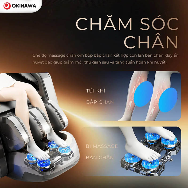 Ghế massage Okinawa Mystical