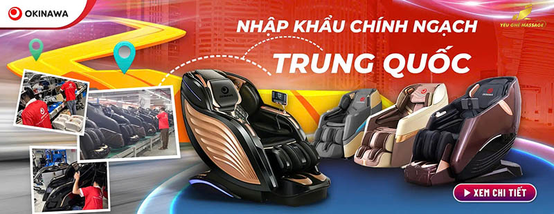 Ghế Massage OKINAWA Của Nước Nào?