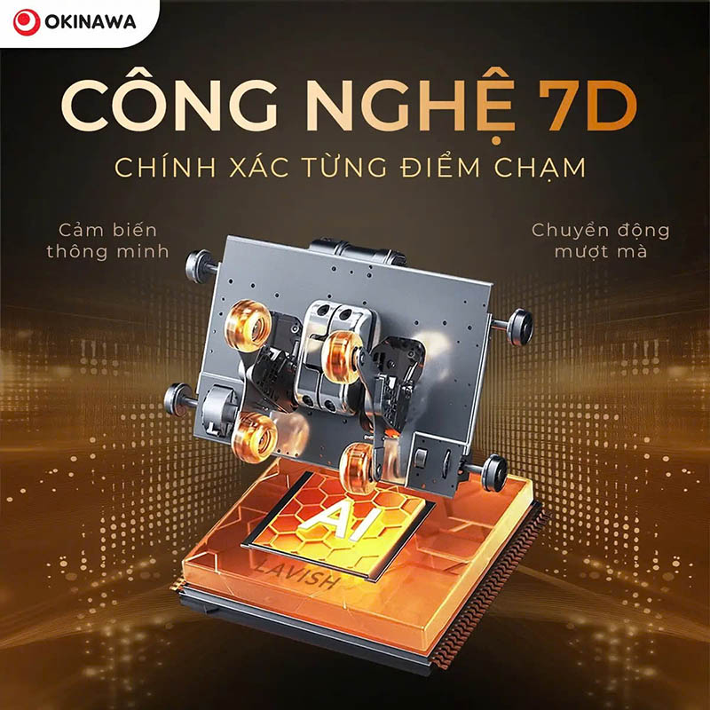 Ghế Massage Okinawa Lavish