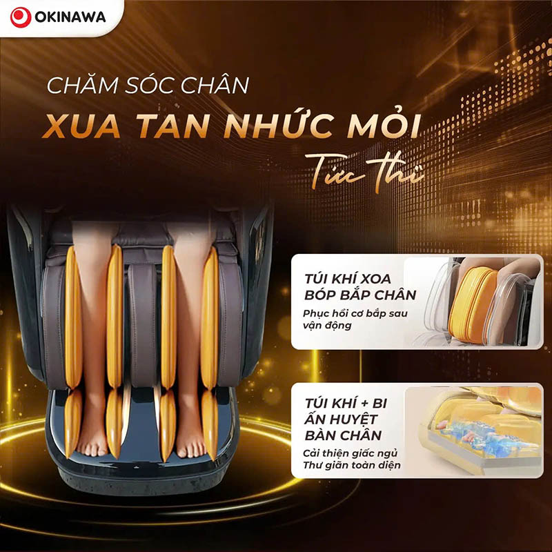 Ghế Massage Okinawa Lavish