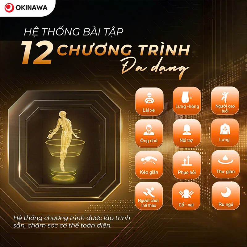 Ghế Massage Okinawa Lavish