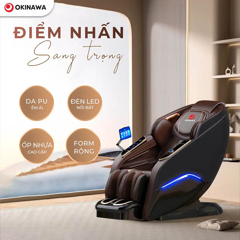 Ghế Massage Okinawa SPLENDID Ghế massage Okinawa SPLENDID