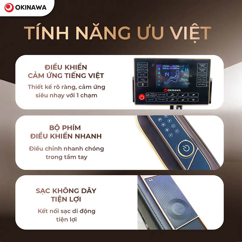 Ghế Massage 4D Là Gì? - Khám Phá Những Điểm Nổi Bật Và Mức Giá Ghế massage Okinawa SPLENDID
