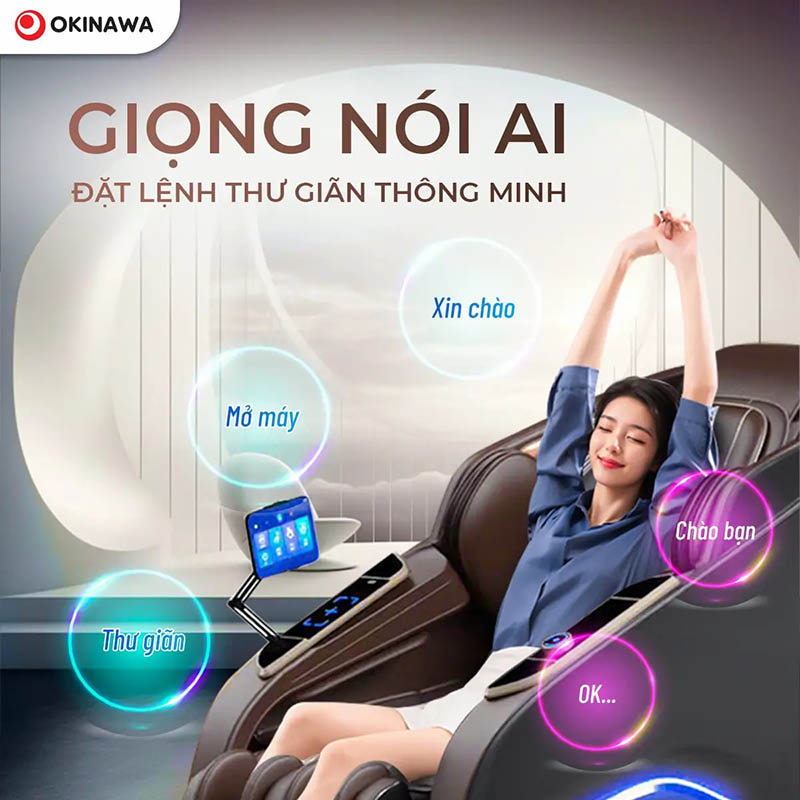 Ghế Massage Okinawa SPLENDID Ghế massage Okinawa SPLENDID
