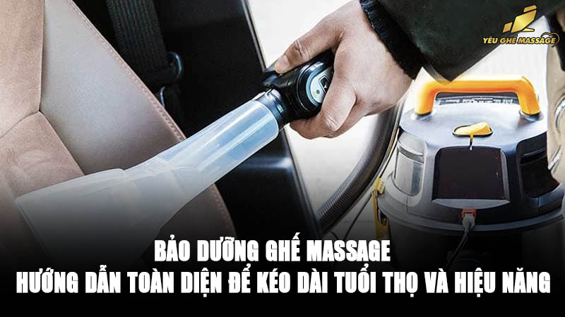 Bảo Dưỡng Ghế Massage: Hướng Dẫn Toàn Diện Để Kéo Dài Tuổi Thọ và Hiệu Năng Bảo Dưỡng Ghế Massage