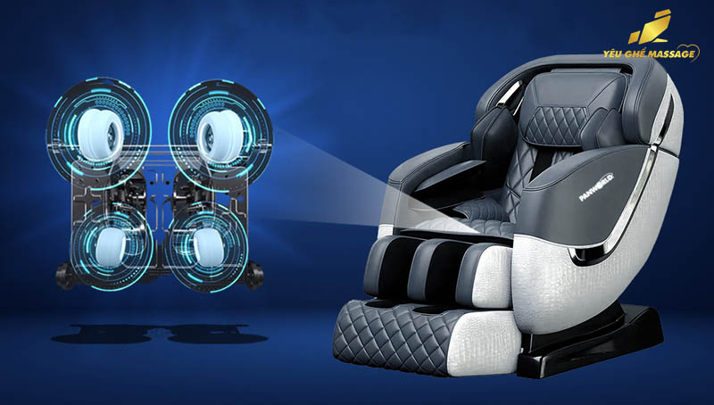 Ghế Massage Con Lăn Di Chuyển