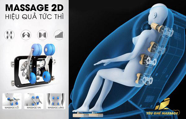 ghế massage 2D