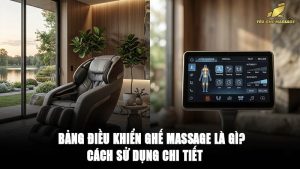 Bảng Điều Khiển Ghế Massage Là Gì?
