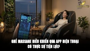 Ghế Massage Điều Khiển Qua App Có Thực Sự Tiện Lợi?