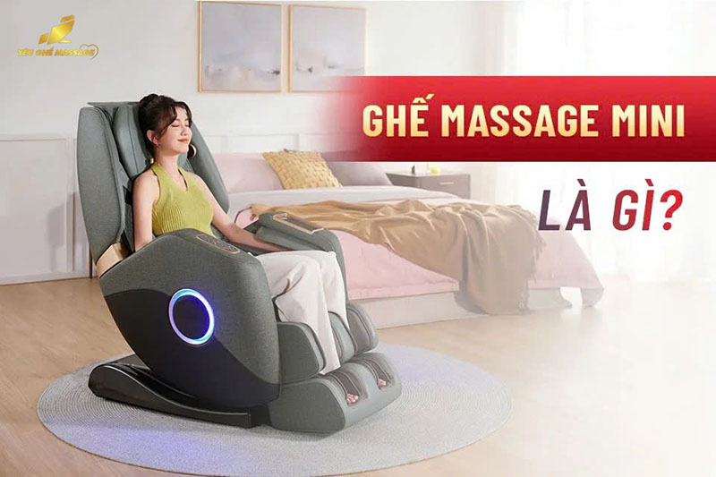 Ghế Massage Mini Là Gì? Có Nên Mua Hay Không? Ghế Massage Mini Là Gì?