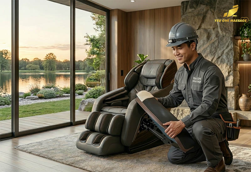 Hướng dẫn tháo lắp ghế massage đúng kỹ thuật tại nhà tránh hư hỏng Hướng dẫn tháo lắp ghế massage đúng kỹ thuật tại nhà