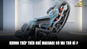Khung Thép Trên Ghế Massage Có Vai Trò Gì?
