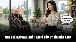 Mua ghế massage Nhật Bản ở đâu uy tín hiện nay?