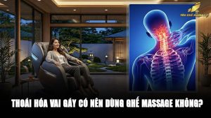 Thoái Hóa Vai Gáy Có Nên Dùng Ghế Massage Không?
