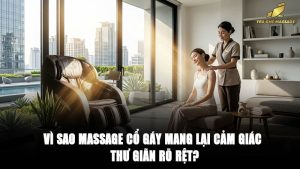 Vì sao massage cổ gáy mang lại cảm giác thư giãn rõ rệt?