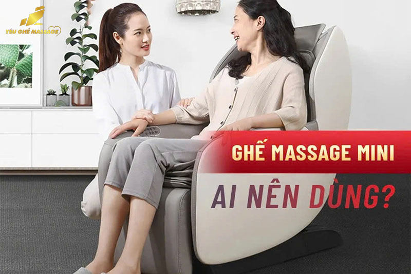 Ghế Massage Mini Là Gì? Có Nên Mua Hay Không? Ghế Massage Mini Là Gì?