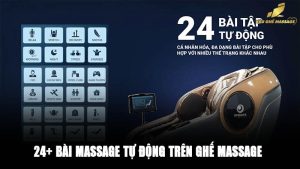 24+ bài massage tự động trên ghế massage phổ biến nhất