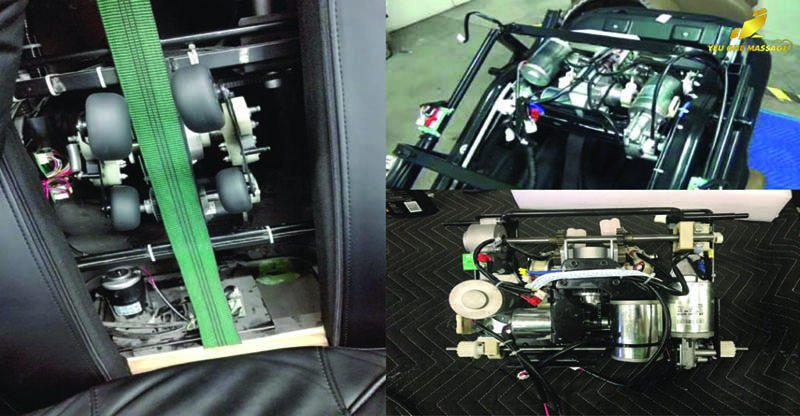 Con lăn ghế massage bị kẹt - di chuyển không đều