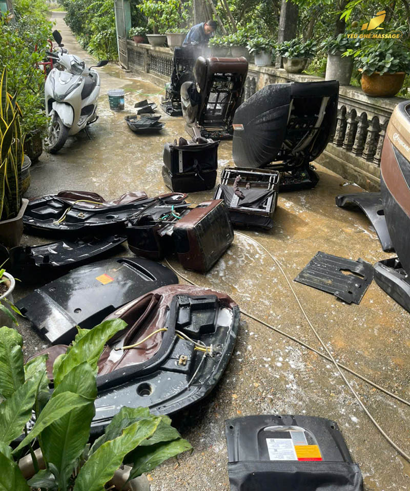 Ghế Massage Bị Ngập Nước: Cách Xử Lý đúng cách và An Toàn Tại Nhà Ghế Massage Bị Ngập Nước-3