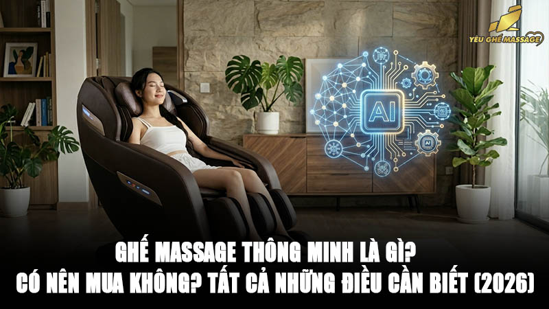 Ghế Massage Thông Minh Là Gì?