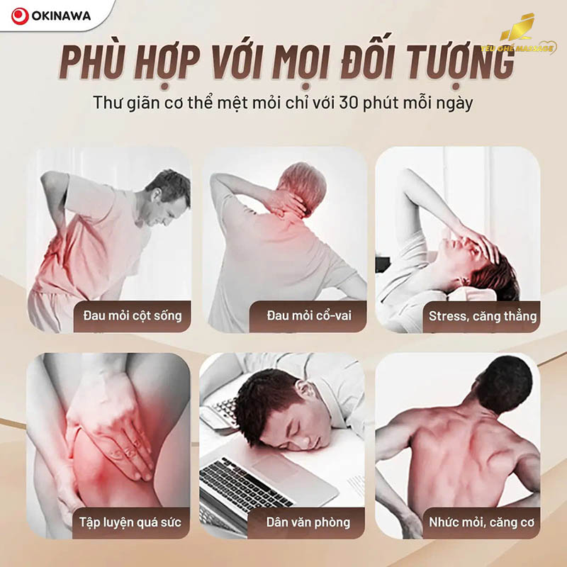 Ghế massage Okinawa Pacify-10