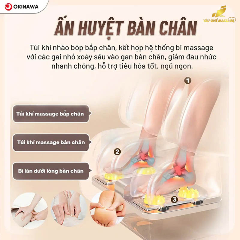 Ghế massage Okinawa Pacify-13