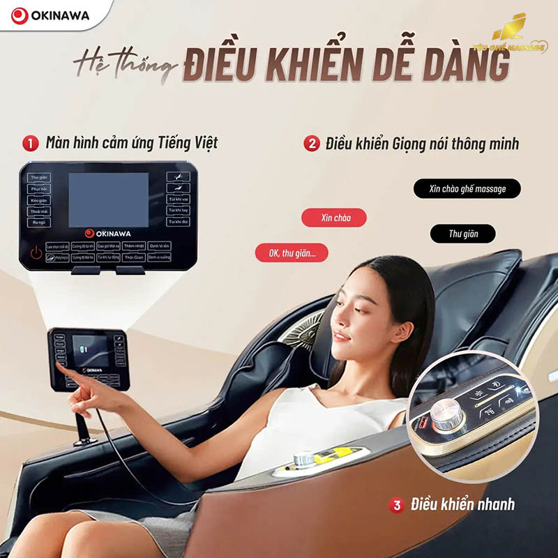 Ghế massage Okinawa Pacify-4