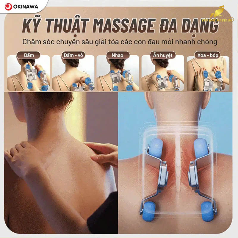 Ghế massage Okinawa Pacify-8