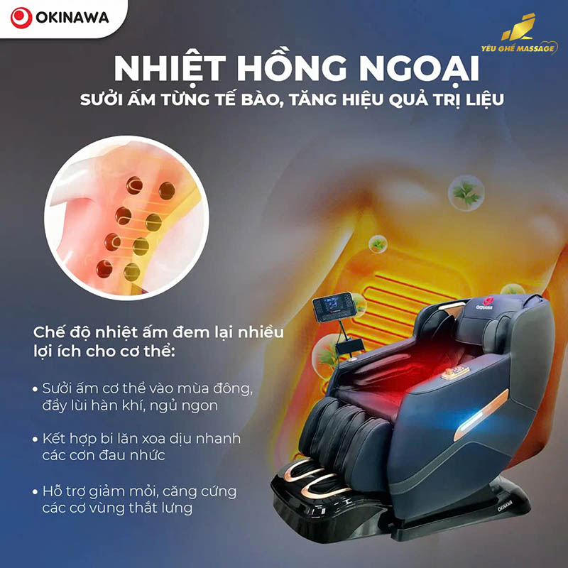 Ghế massage Okinawa Vintage-4