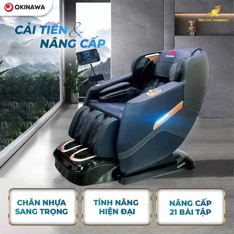 Ghế massage Okinawa Vintage-8