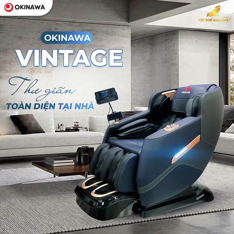 Ghế massage Okinawa Vintage-9