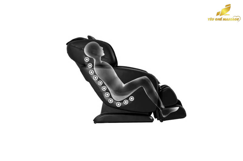 Ghế massage trục SL là gì? Phân biệt trục S, L và SL? Ghế massage trục L