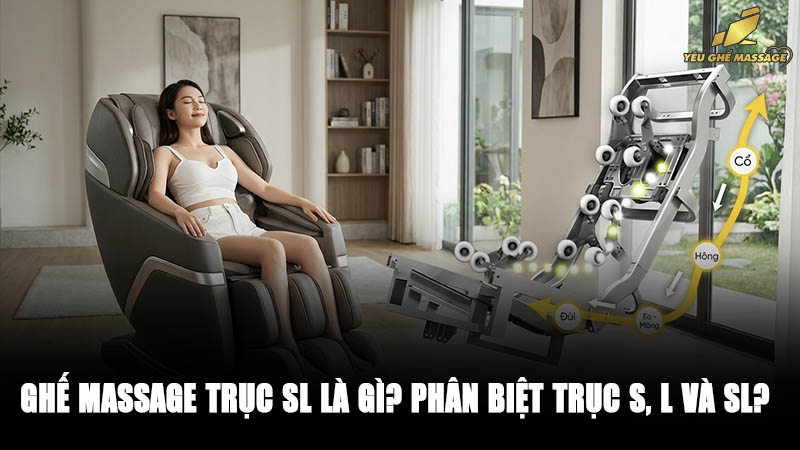Ghế massage trục SL là gì?