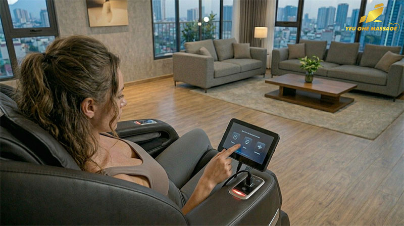 Khắc phục lỗi màn hình điều khiển Remote ghế massage bị liệt