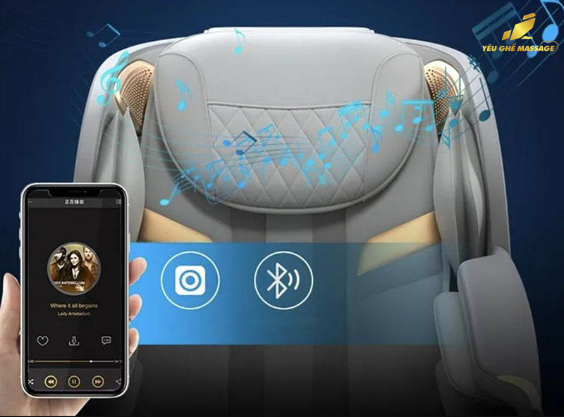 Loa Bluetooth trên ghế massage không kết nối được