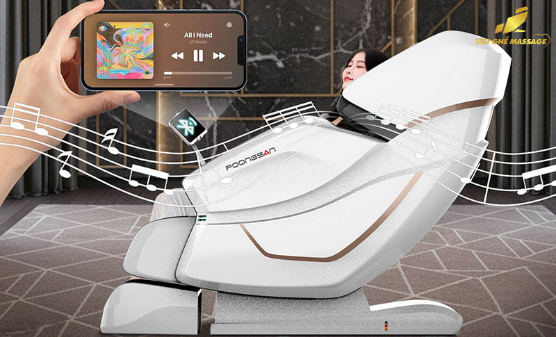 Loa Bluetooth trên ghế massage không kết nối được