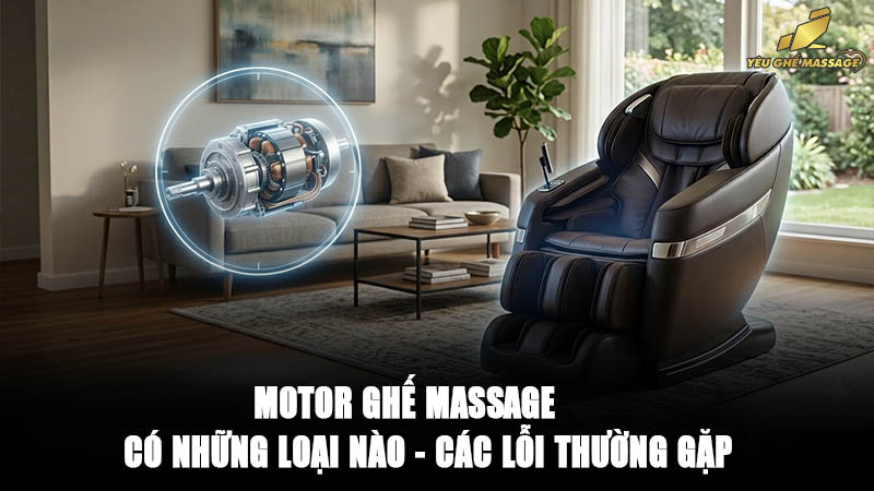 Motor ghế massage