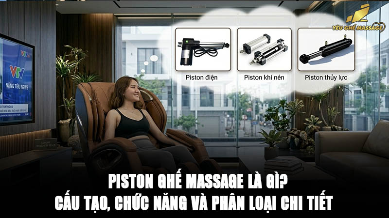 Piston ghế massage là gì