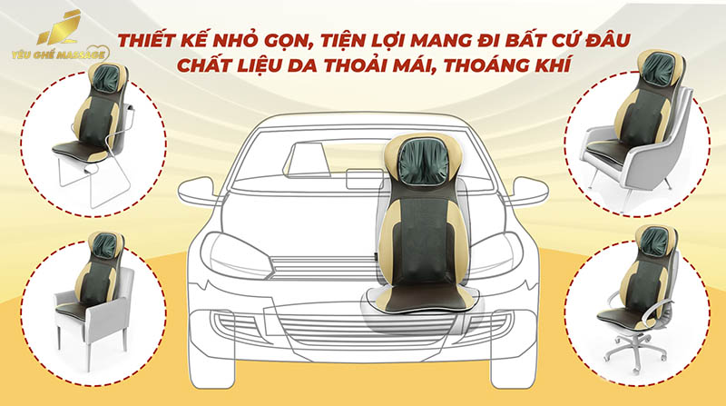 Đệm ghế massage là gì?