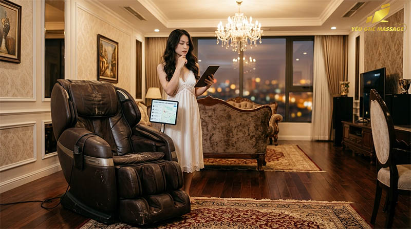 thu mua ghế massage cũ tphcm giá cao tận nhà