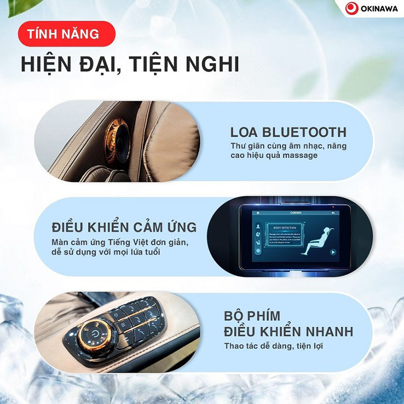 Ghế massage Okinawa S-823