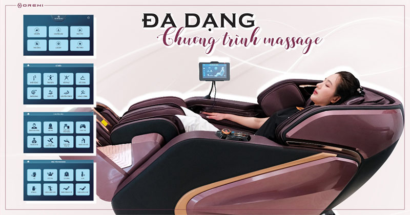 ghế massage Oreni OR-450